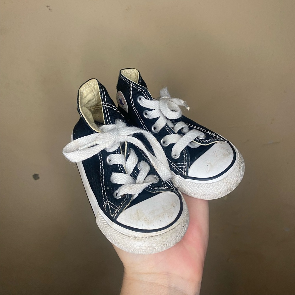 Converse Black High Top Shoes
